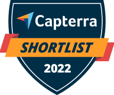 Logo: Capterra Shortlist 2022