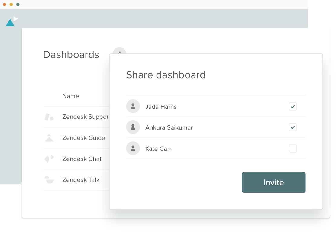 Dashboard screen
